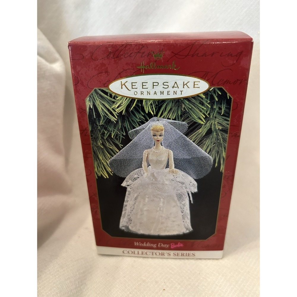 Hallmark Keepsake Ornament  Wedding Day Barbie Collector Series